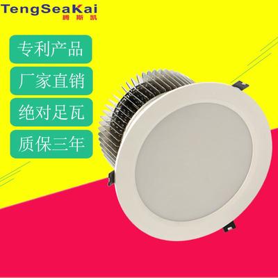 嵌入式LED筒燈 80W與100W的選擇及室內裝修照明應用